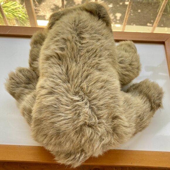 Grizzly Bear Hand Puppet Light Brown Folkmanis Puppets Plush Stuffed Animal - Picture 8 of 14